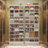30-Pair Shoe Organizer Cabinet with Storage Compartments