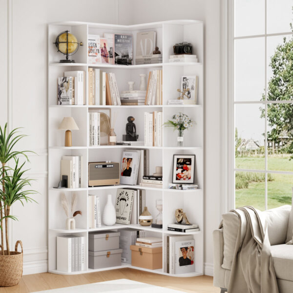 48" H 3-Shelf Floating Wall Organizer Unit for Bathroom - Space-Saving
