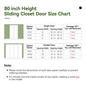 72-in 3-Panel Clear Mirror Bathroom Hinged Door, Professional Assembly