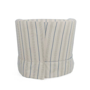 Aajaylah Wooden Fixed Lounge Stool — Solid Wood Modern Accent Seat