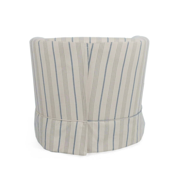 Aajaylah Wooden Fixed Lounge Stool — Solid Wood Modern Accent Seat