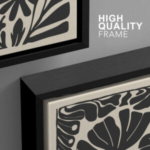 Retro Photorealistic Geometric 2-Pc Offset Panel Floor Sculpture