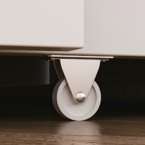 Vintage Aurelius Fixed-Frame Platform Bed without Power Outlets