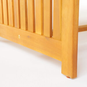 Haven 2 Piece Dining Bench Set without Cushions - Modern Wood Seating