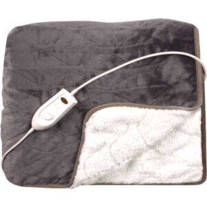 Navy Cotton Cooling Pad with Solar Woven Cover for Twin/Full Beds