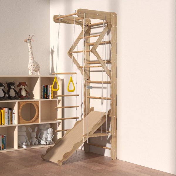 Foldable Montessori Climbing Gym - Indoor/Outdoor Toddler Play Set