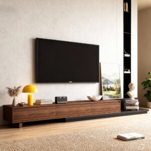 Lindor 65.0" Compact Bookshelf w/ 2 Shelves, Display Hutch - Narrow