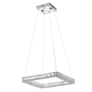 Gansop Battery Matte-Black Round Chandelier with Wooden Accents