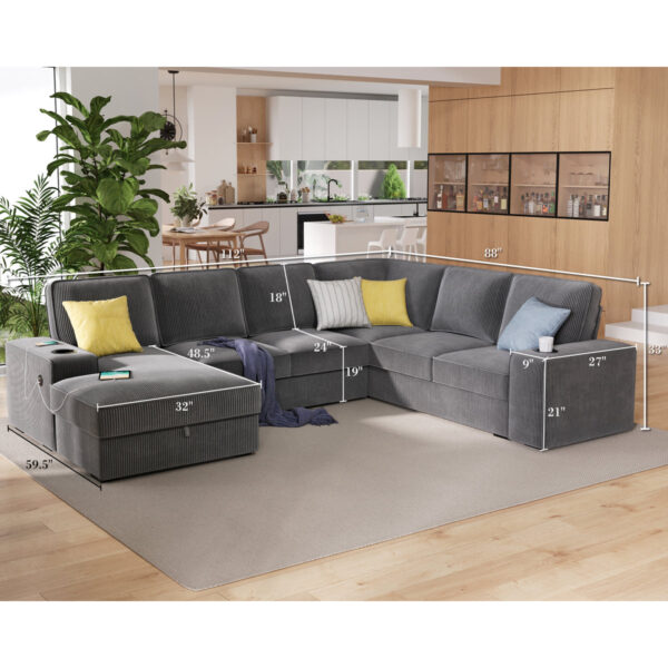 Fairmont 84" Loveseat - Modern Tufted Upholstered Sofa for Living Room