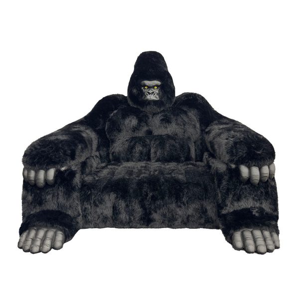 Gorilla-Themed Couch - Unique Animal Furniture for Living Room Decor