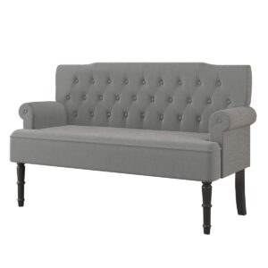 Kensley 78-Inch Metal Frame Bench - Slatted Daybed for Outdoor Patio