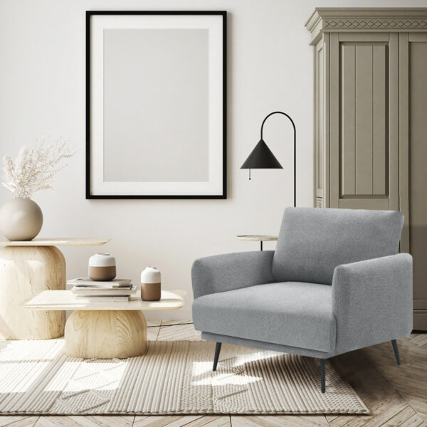 Mistral 55.0" Slim Recliner Loveseat - Contemporary 2-Seat for Bedroom