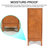 Karmisha 14.5" Wide Bedroom Dresser - Compact Storage Chest