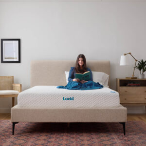 HALO King Plush Latex Spring Beds with Heating Fiber Coating