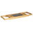Luxury Bathtub Caddy Tray - Expandable Bath Organizer with Laptop Stand, Wine Holder & Magazine Rack for Spa Accessories