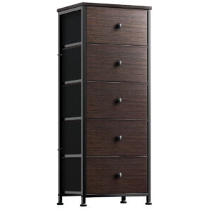 Kroner 7-Drawer Wardrobe - Metal Alloy Living Room Storage Cabinet