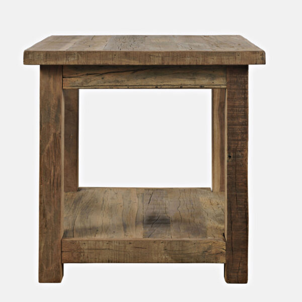 Pembroke Reclamation Round Accent Cabinet Antique Brass Without Drawer