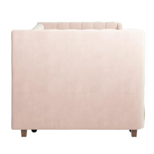 Aurora Queen Metal Sofa with Lift-Up Storage Drawer, Industrial Sage