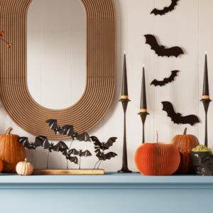 12-Pair Helmet Display Rack - Compact Wall-Mount Bedroom Organizer